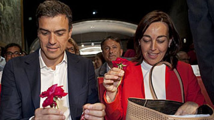 Telediario 1 - Los líderes políticos redoblan esfuerzos en campaña