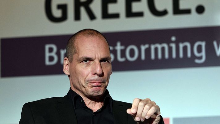 Telediario 1 - Varufakis anuncia una reforma del IVA, que se aplicará a partir de septiembre
