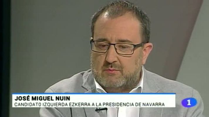 Telenavarra - Elecciones Autonómicas 2015 José Miguel Nuin - 20/05/2015