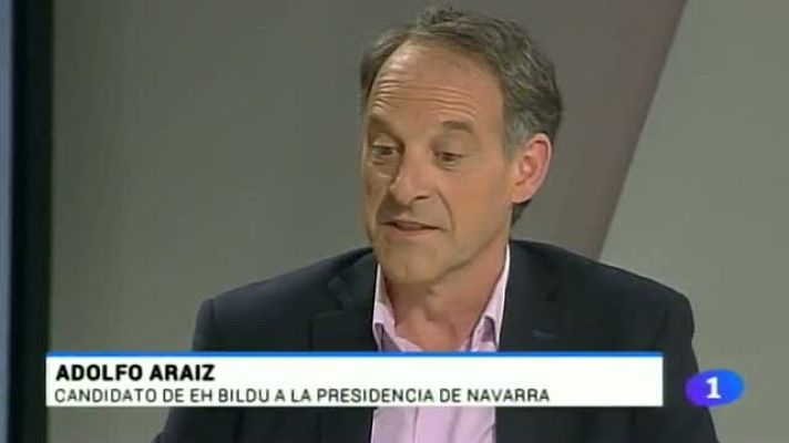 Telenavarra - Elecciones Autonómicas 2015 Adolfo Araiz - 20/05/2015