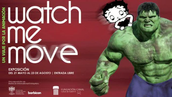 El cómic en RTVE.es - 'Watch me move', la historia de la animación en Fundación Canal