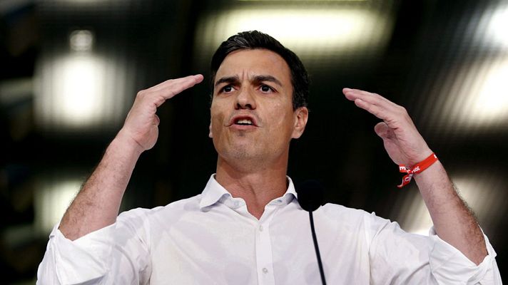 Telediario 1 - Sánchez y Díaz hacen campaña juntos en Andalucía