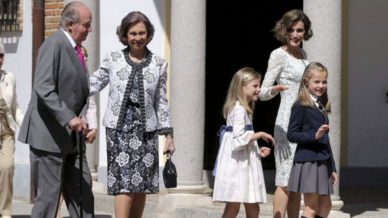 Así ha sido la primera comunión de la Princesa Leonor