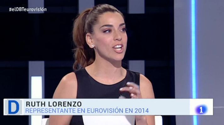 El debate de La 1 - Ruth Lorenzo: "La canción me gusta mucho y Edurne también"
