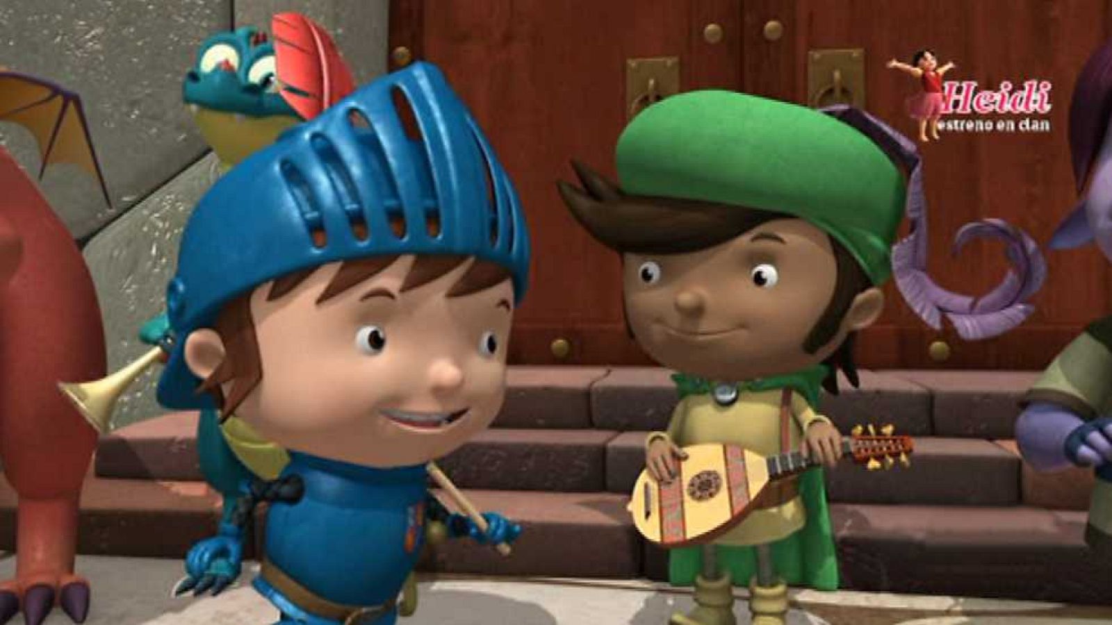 La banda de música de Glendragon - Mike el Caballero | Ver