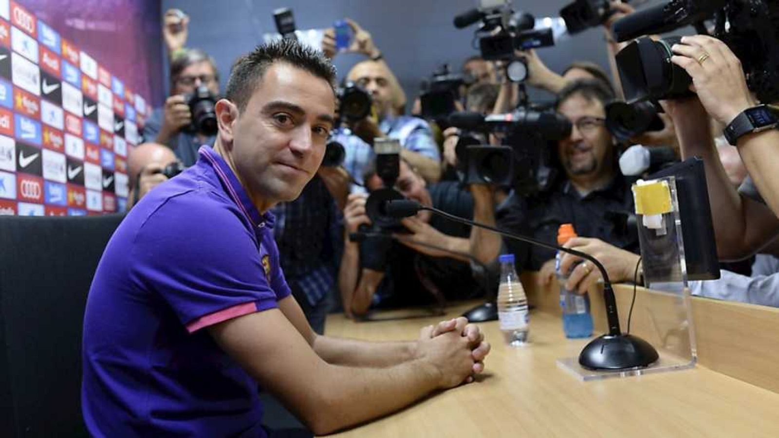 Champions League - Rueda de prensa de Xavi Fernández, FC Barcelona - ver ahora