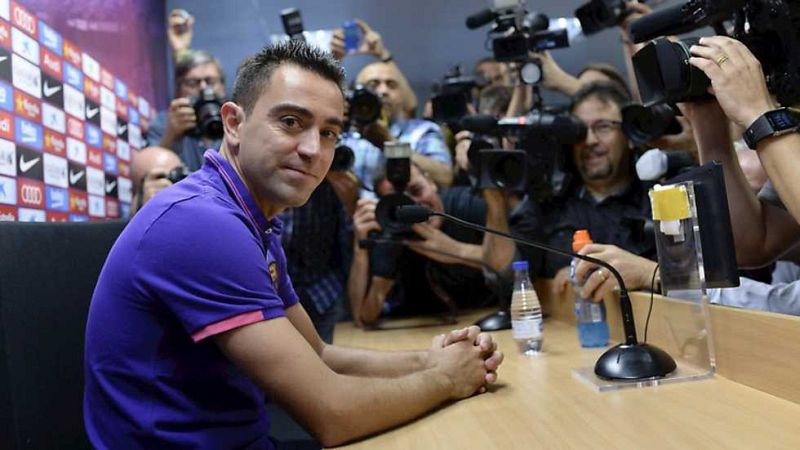 Champions League - Rueda de prensa de Xavi Fernández, FC Barcelona - ver ahora