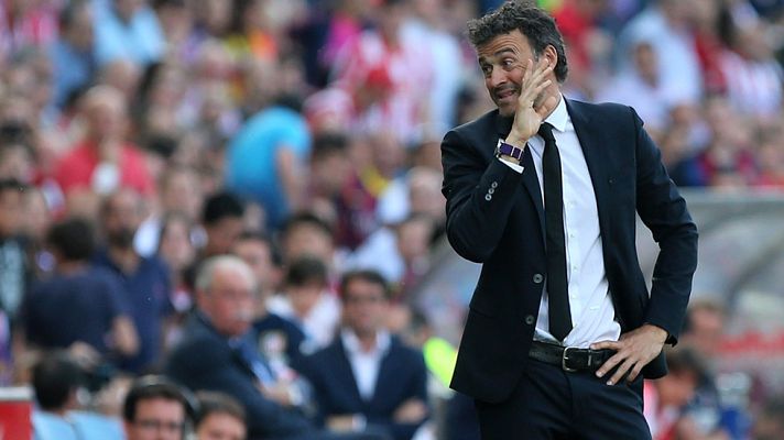 Telediario 1 - Bartomeu: "Luis Enrique continuará"