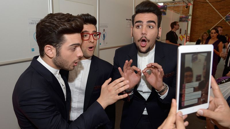 Eurovisión 2015 - Los italianos de Il Volo cantan en directo para España