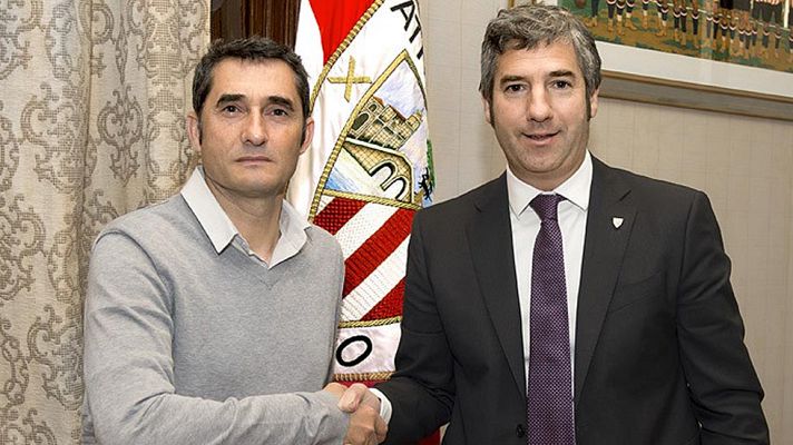 Telediario 1 - Valverde renueva con el Athletic