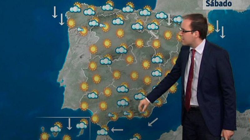Continúa el viento fuerte en Galicia, Ampurdán, Estrecho y Canarias