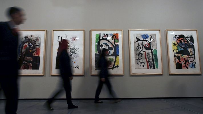 Informativo 24h - La obra de Joan Miró llega por primera vez a Brasil