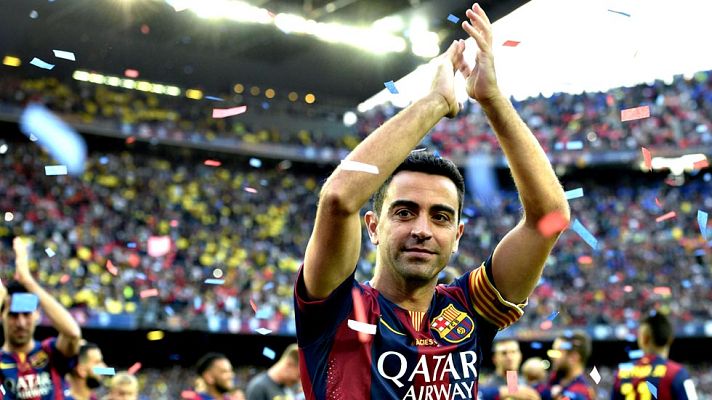 Estudio Estadio - Xavi: "Me habéis hecho el más feliz del mundo"