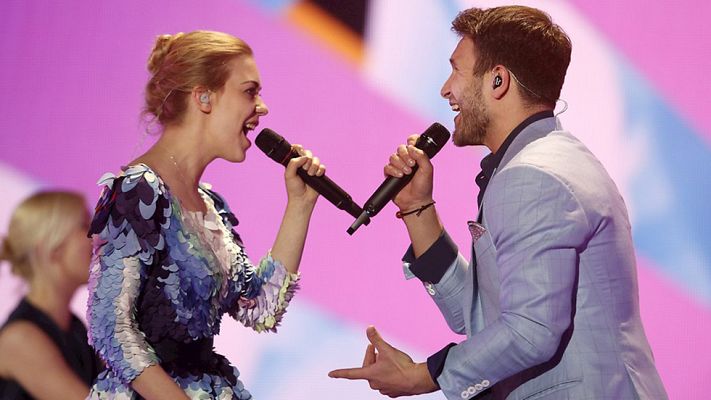 Eurovisión - Lituania - Monika Linkyt y Vaidas Baumila - "This time"