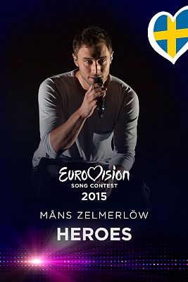Eurovisión - Suecia: Måns Zelmerlöw canta 'Heroes'