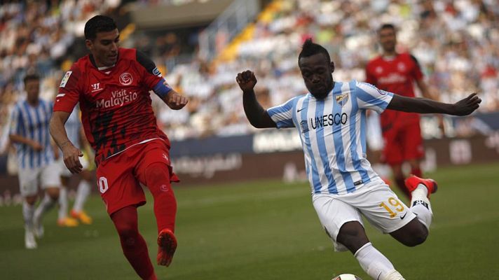 Fútbol - Málaga 2 - Sevilla 3
