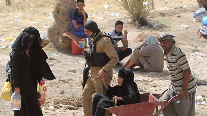 Telediario 1 - 50.000 milicianos chiíes se preparan para liberar Ramadi