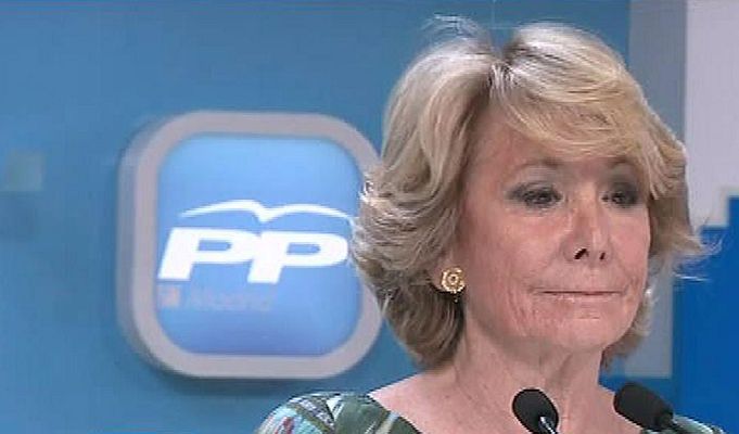 Informativo 24h - Aguirre ofrece al PSOE y Ciudadanos un pacto