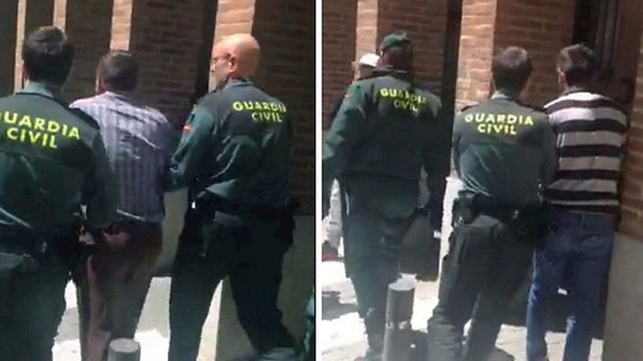 Telediario 1 - Operación policial en Valladolid