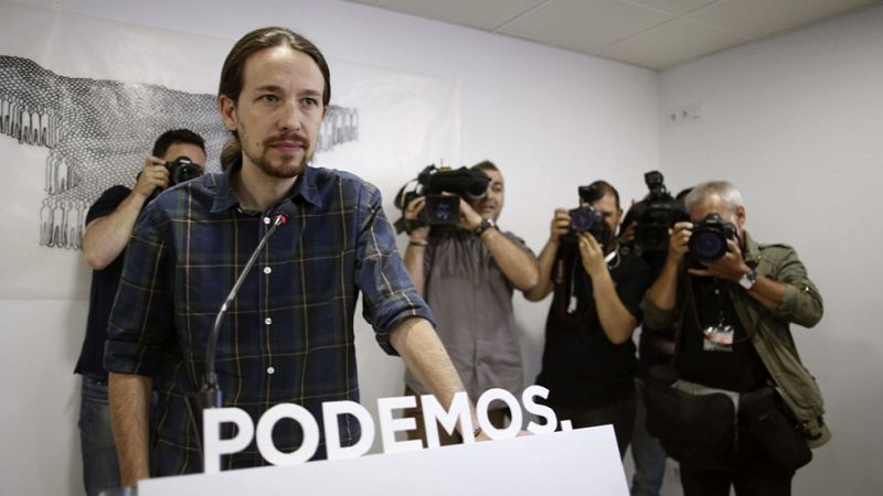 Pablo Iglesias: "Podemos no entrará en ningún gobierno presidido por un candidato del partido socialista"