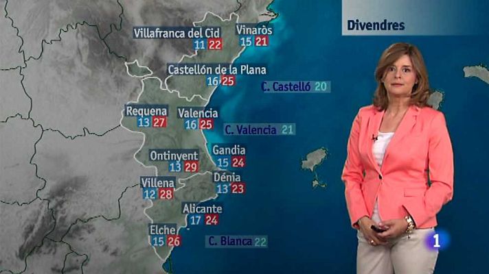L'informatiu - Comunitat Valenciana - El tiempo en la Comunidad Valenciana - 28/05/15
