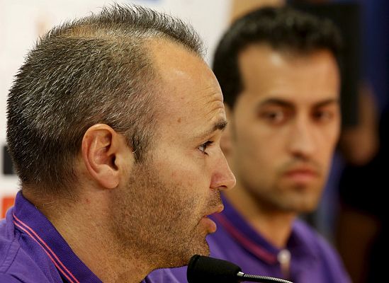 Telediario 1 - A Iniesta solo le procupa lo deportivo, no si se pita al himno