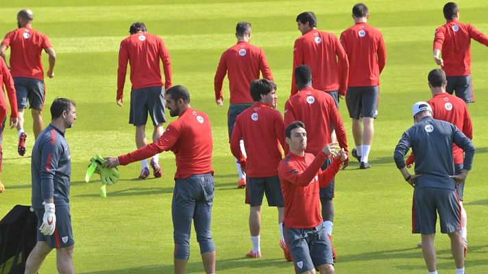 Telediario 1 - El Athletic confía en sus posibilidades de cara a la final de Copa