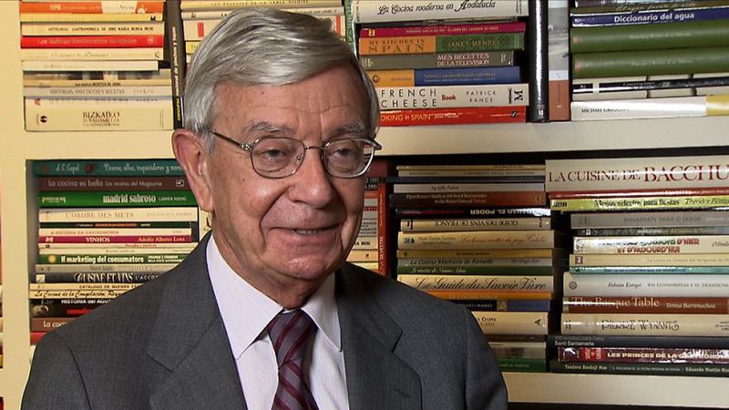 Rafael Ansón y su libro favorito: Gastronomía saludable