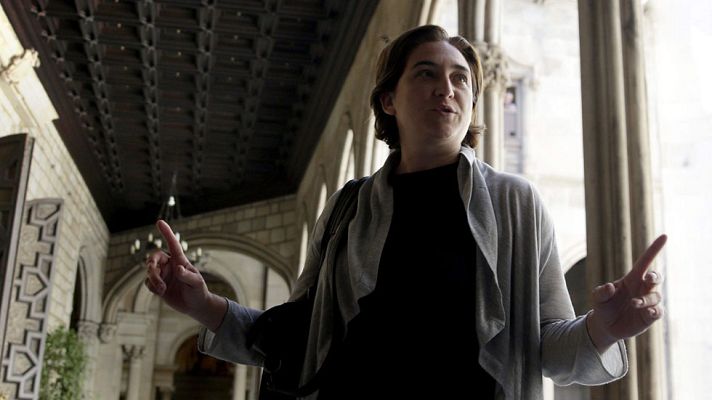 Telediario 1 - Colau se presenta como "aliada real" del proceso soberanista