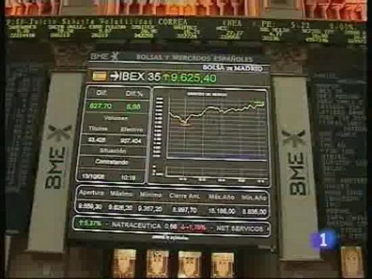 Telediario 1 - Telediario en 4' - 13/10/08