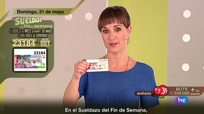 Sorteos ONCE - Sorteo ONCE - 31/05/15