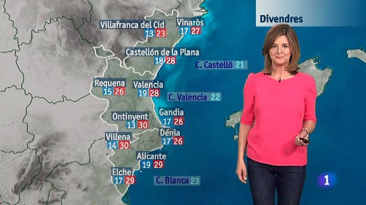L'informatiu - Comunitat Valenciana - El tiempo en la Comunidad Valenciana - 04/06/15