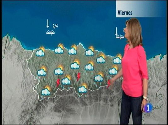 Panorama Regional - El tiempo en Asturias - 04/06/15