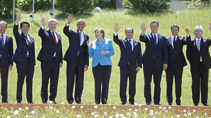 Telediario 1 - Comienza la cumbre del G7 en Alemania