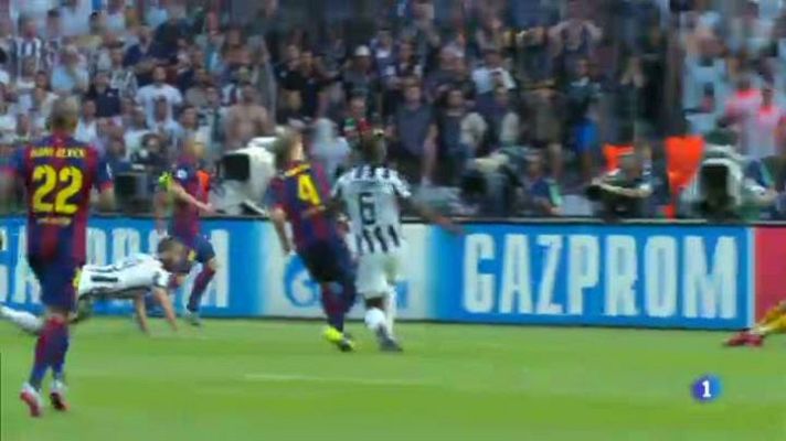 L'Informatiu - Un resum de les imatges més destacades de la final de la Champions entre el Barça i la Juventus