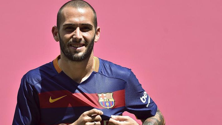 Telediario 1 - Aleix Vidal: "Pienso que Luis Enrique será mi entrenador"