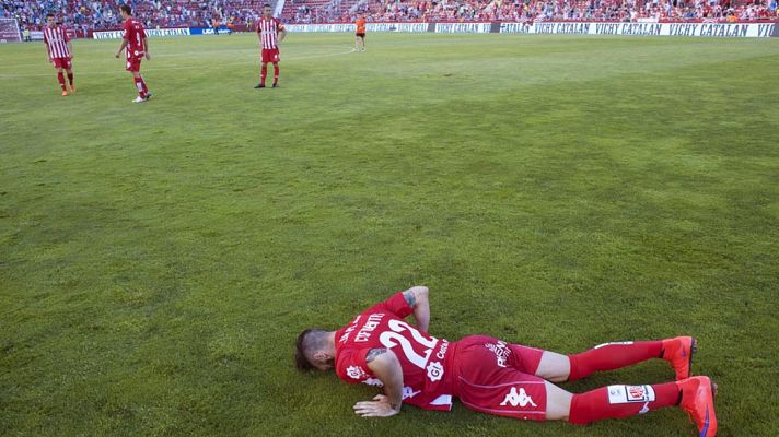 Telediario 1 - Girona, de la alegría a la desesperación