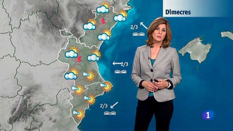 El tiempo en la Comunidad Valenciana - 10/06/15 - Ver ahora