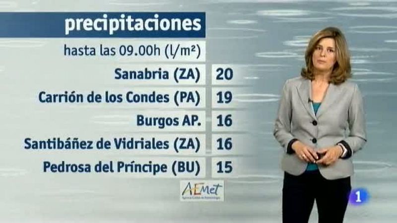 El tiempo en Castilla y León - 10/06/15