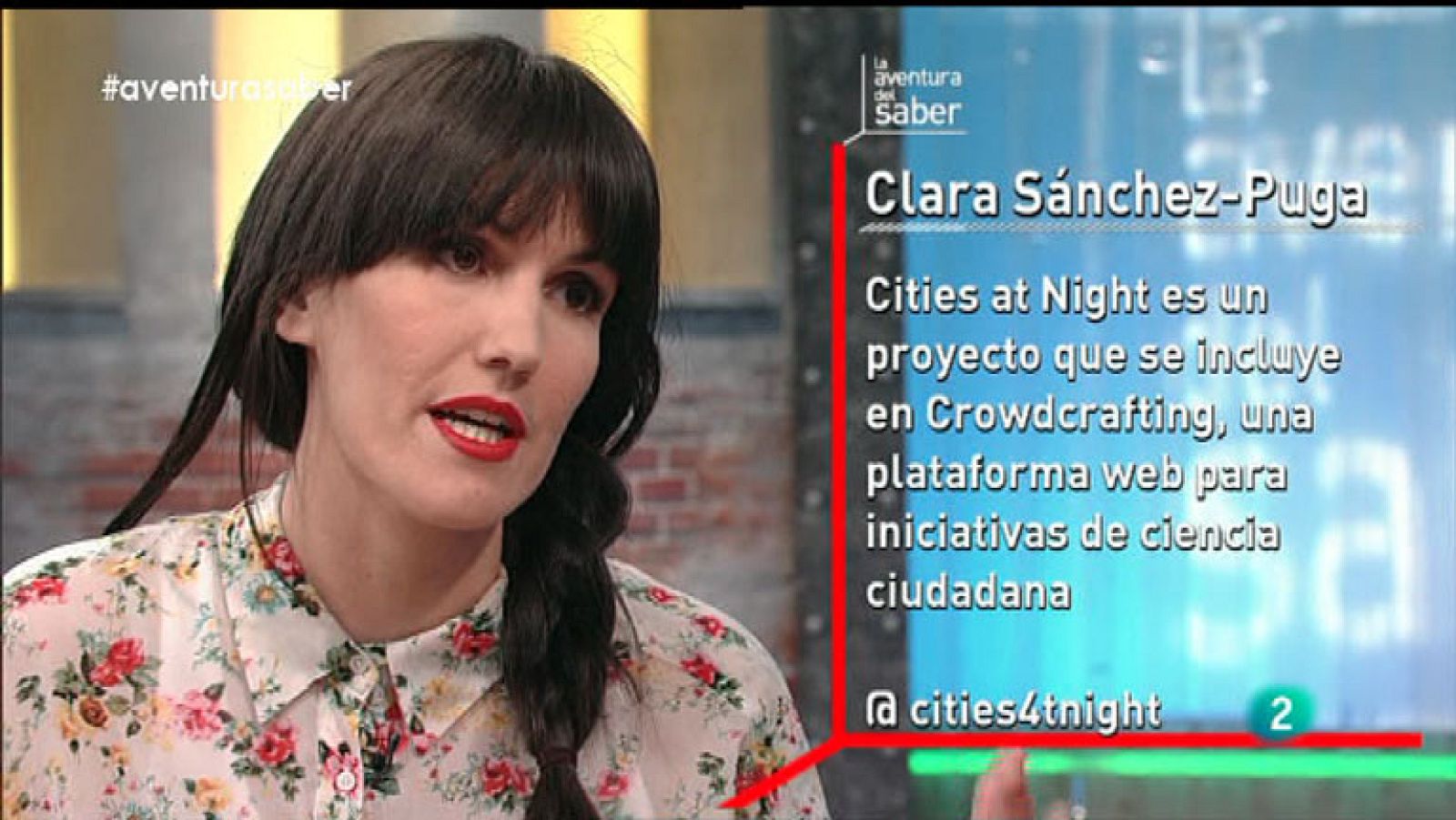 La Aventura del Saber. Clara Sánchez-Puga. crowdcrafting.