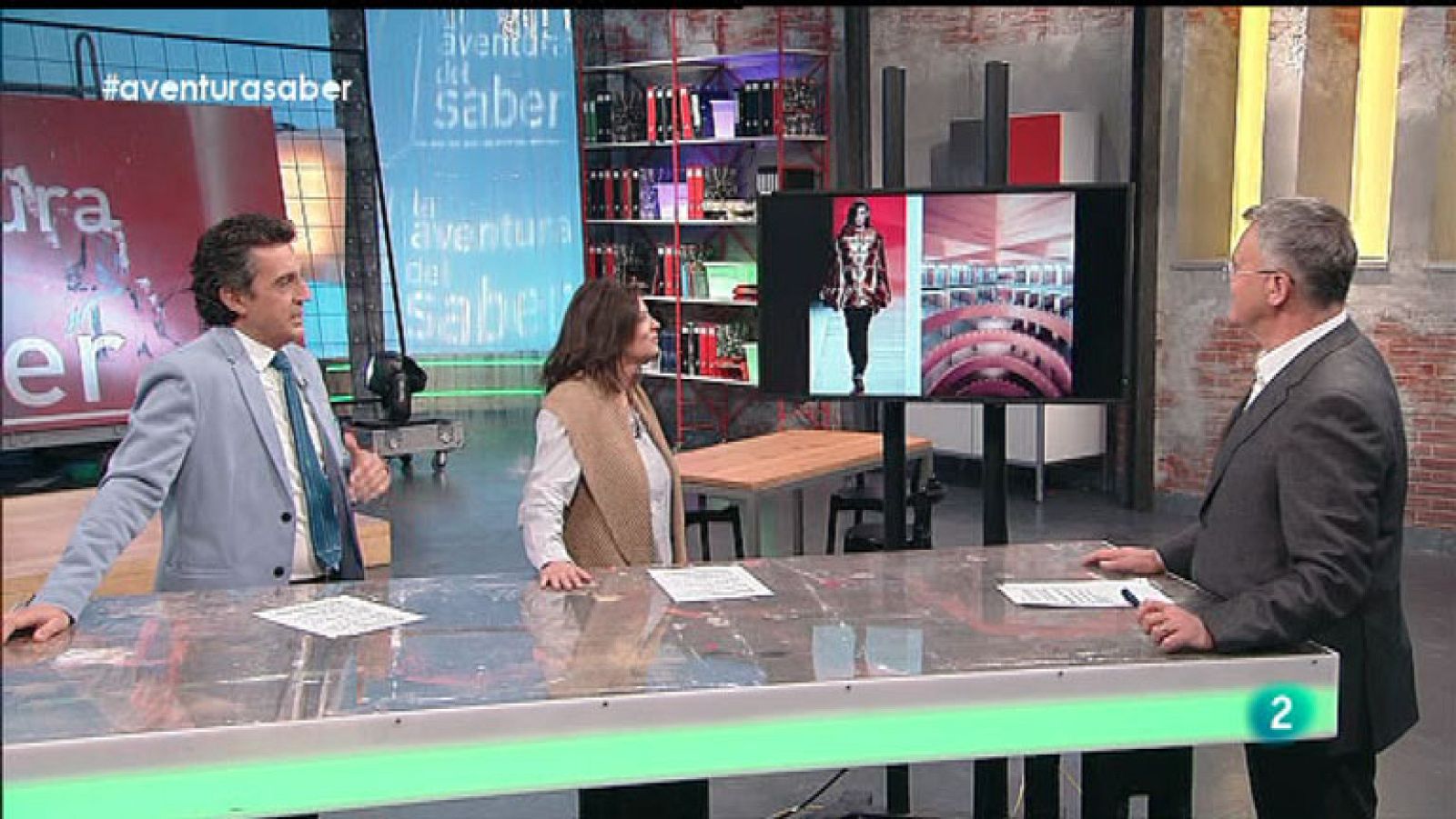 La Aventura del Saber. Sección "La Arquitectura del Saber". Pablo Campos Calvo-Sotelo. Moda y Arquitectura junto a Laura Luceño