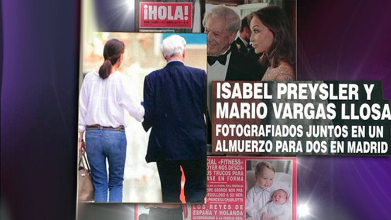 Corazón - Isabel Preysler y Mario Vargas Llosa ¿juntos?