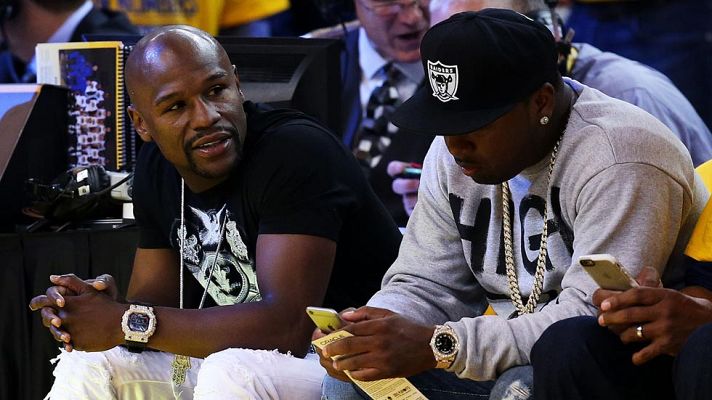 Telediario 1 - Mayweather, el deportista mejor pagado del mundo, según Forbes