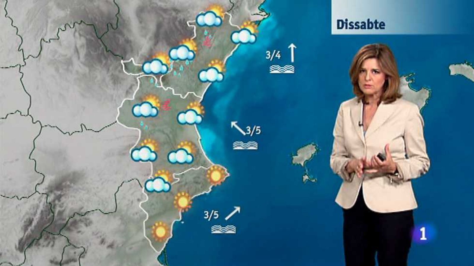 El tiempo en la Comunidad Valenciana - 12/06/15 - Ver ahora