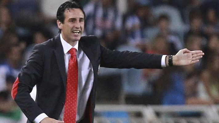 Telediario 1 - Emery firma la renovación con el Sevilla hasta 2017
