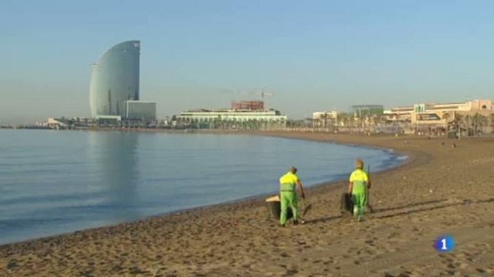 L'Informatiu - Les platges catalanes a punt per l'inici de la temporada de bany