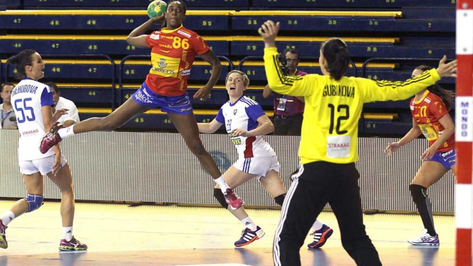 Balonmano - Play Off. Clasificación Campeonato del mundo femenino: Eslovaquia-España - escuchar ahora