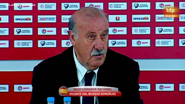  - Del Bosque: "Hay que agradecer el esfuerzo de los jugadores en estas alturas de la temporada"
