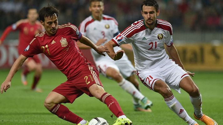 Telediario 1 - España domina y gana en Bielorrusia