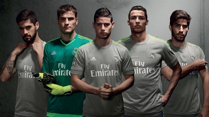 Telediario 1 - El gris, protagonista en las nuevas camisetas del Real Madrid